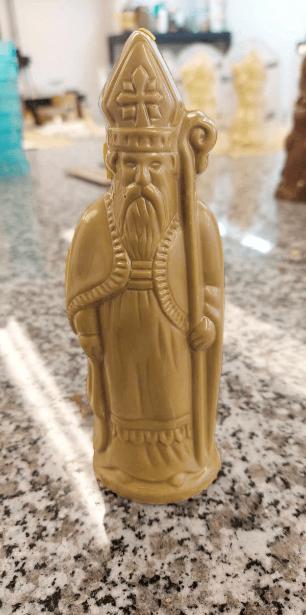 Saint-Nicolas Chocolat gold (caramel) - Traditionnel