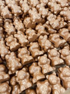 Ourson guimauve chocolat au lait