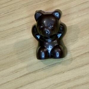 Ourson guimauve chocolat noir