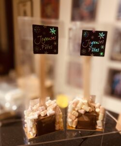 Cuillère à chocolat chaud - chocolat au lait