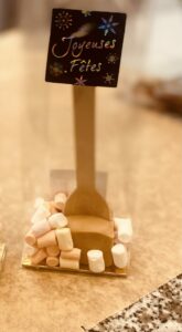 Cuillère à chocolat chaud - chocolat dulcey