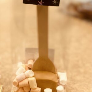 Cuillère à chocolat chaud - chocolat dulcey